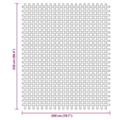 Vidaxl Preproga za šotor antracitna 2,5x2 m