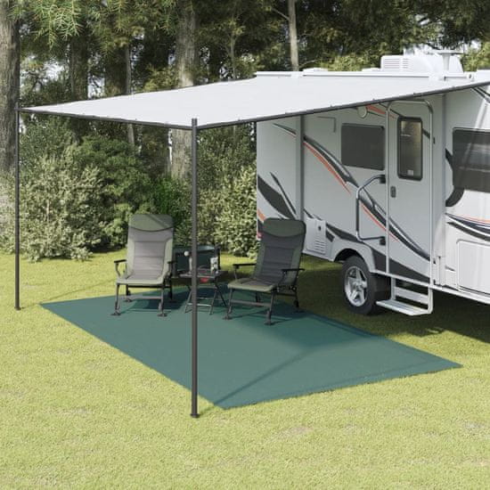 shumee Podloga za kampiranje zelena 4.5x2.5 m