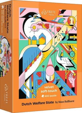 Trefl Puzzle UFT Velvet Soft Touch: Nizozemska - socialna država 500 kosov