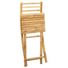 Vidaxl Zložljivi vrtni stoli 6 kosov 43x54x88 cm bambus