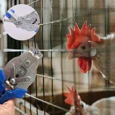 Vixson Klešče za stiskanje žice z 600 sponkami tipa M, manganovo jeklo, ergonomski ročaj, hitro pritrjevanje | CIMPCLAM 