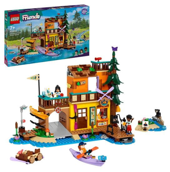 LEGO Friends 42626 Pustolovski kamp z vodnimi športi