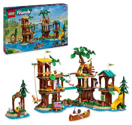 LEGO Friends 42631 Pustolovski tabor - Hiška na drevesu