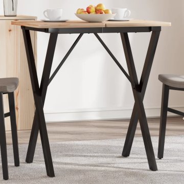 Vidaxl vidaXL Noge za mizo v obliki črke X 60x50x73 cm litoželezne