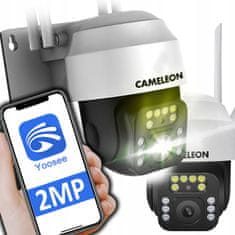 Dexxer 2MPx WIFI brezžična vrtljiva nadzorna kamera 2MP FULL HD LED bela
