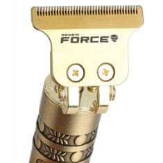 Dexxer Inox aku. 1400mAh brivnik in strižnik za lase in brado prirezovalnik USB BUDA