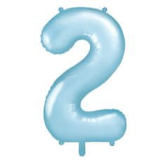 Moja zabava Balon številka 2 moder 