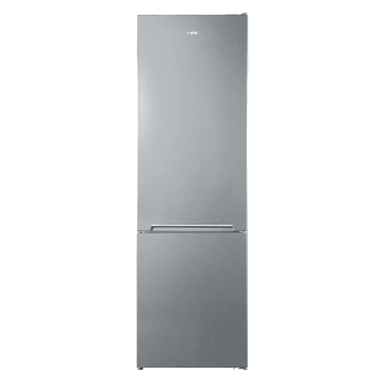 VOX electronics NF 3730 IXE kombinirani hladilnik, siv