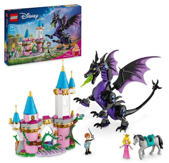 LEGO Disneyjeva princesa 43240 Zlo v obliki zmaja