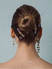 Preciosa Bleščeča sponka za lase s češkimi kristali Preciosa Bonbon Candy 2495Y70