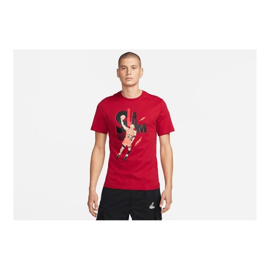 Nike Majice bordo rdeča Air Jordan Game 5