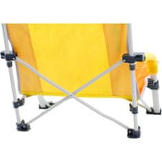 Brunner Bula XL stol za kampiranje, oranžno/rumen (0404149N,C85)