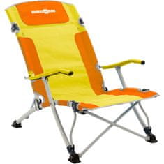 Brunner Bula XL stol za kampiranje, oranžno/rumen (0404149N,C85)