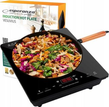 Esperanza 2000W samostojni indukcijski kuhalnik VESUVIUS
