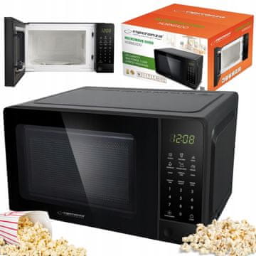 Esperanza 1100W LCD mikrovalovna pečica 20L touch HORNEADO