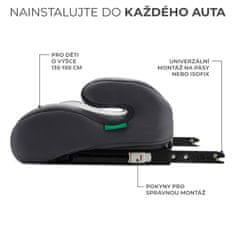 Kinderkraft I-BOOST I-SIZE 2024 GREY - odprta embalaža