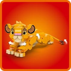 LEGO Disney Simba, levček iz filma Levji kralj (43243)