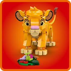 LEGO Disney Simba, levček iz filma Levji kralj (43243)