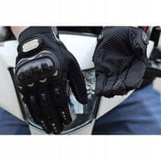 Northix Črne motoristične rokavice XL 