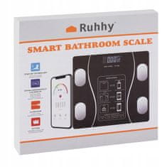 Northix Pametna osebna tehtnica z Bluetooth - meri do 180 kg 