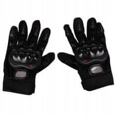 Northix Črne motoristične rokavice XL 