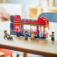 LEGO City rdeči dvonadstropni turistični avtobus (60407)