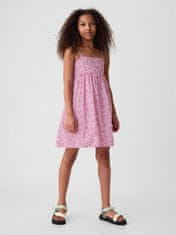 Gap Otroška cvetlična obleka XS