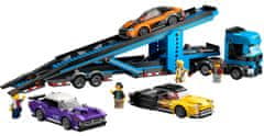 LEGO City 60408 Tovornjak za prevoz športnih avtomobilov