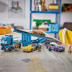 LEGO City tovornjak za prevoz avtomobilov s športnimi avtomobili (60408)