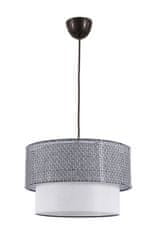 Opviq Lestenec, Coral - siva, bela