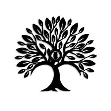 Opviq Stenska svetilka, Heart Tree V2