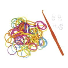 Rayher.	 Elastike Loom Bandz Neon, 200 kosov