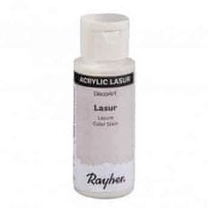 Rayher.	 Barvna lazura za les, bela, 59ml