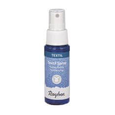 Rayher.	 Sprej za tekstil, temno moder, 50 ml