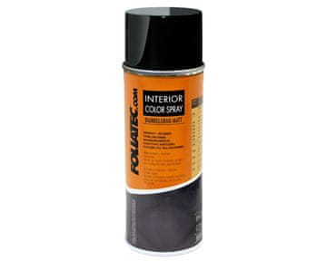 Foliatec Barva za plastiko in usnje - Interior Color Spray temno siva mat FT2009