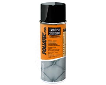 Foliatec Barva za plastiko in usnje - Interior Color Spray srebrno siva mat FT2013