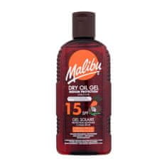 Malibu Dry Oil Gel With Beta Carotene and Coconut Oil SPF15 vodoodporen oljni gel za porjavitev 200 ml