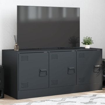 Vidaxl vidaXL TV stojalo antracitno 99x39x44 cm jeklo