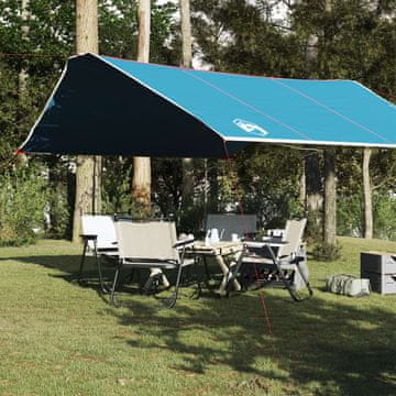 Vidaxl vidaXL Kamperska ponjava, modra, 420 x 440 cm, vodoodporna