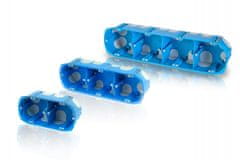 f-tronic Dvojna podometna zrakotesna doza,, 68 mm HW202K