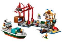 LEGO City pristanišče s tovorno ladjo (60422)