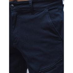 Dstreet Moške kratke hlače iz blaga OLLA temno modre barve sx2436 s32
