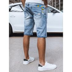 Dstreet Moške kratke hlače iz džinsa CIRA modre barve sx2437 s35