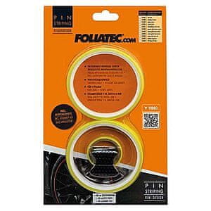 Foliatec Pin Stripe Foliatec trak za platišča NEON RUMENA barva FT34394
