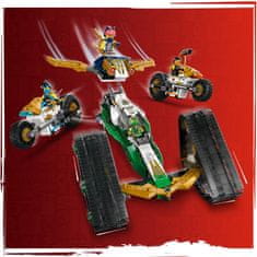 LEGO Ninjago ekipa nindž in kombinirano vozilo (71820)