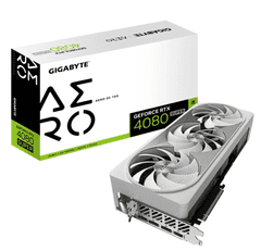 Gigabyte GeForce RTX 4080 SUPER Aero OC 16G grafična kartica (GV-N408SAERO OC-16GD)