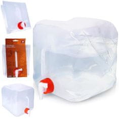 RedCliffs Zložljiva 10L posoda za vodo s pipo