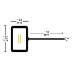 Muller-Licht Zunanji IP65 LED RGBW reflektor + daljinski upravljalnik 10W