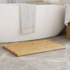 Vidaxl Kopalniška podloga 2 kosa 70x50 cm bambus