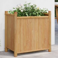 Vidaxl Cvetlično korito 50x30x50 cm bambus